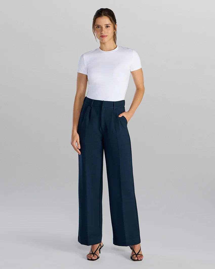 Midtown Wide-Leg Tailored Pant