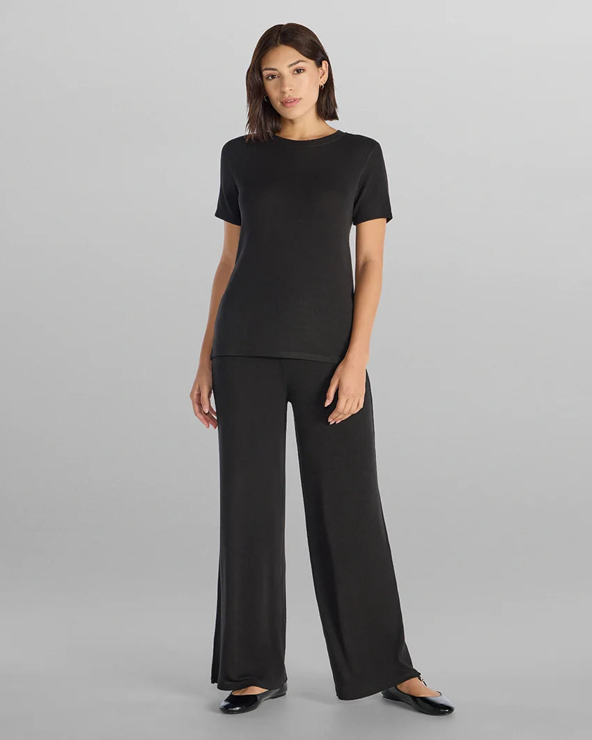 Modal Micro Rib Lounge Pant