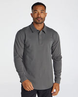 Drop-Cut Long Sleeve: LUX Polo