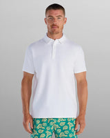 Slub Split Hem Polo