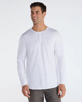 Cotton Long Sleeve Henley