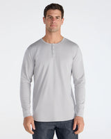 Cotton Long Sleeve Henley