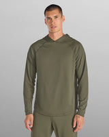 Adaptive Micro Waffle Hooded Drop-Cut