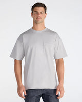 Cotton Short Sleeve Relaxed Pocket Tee
