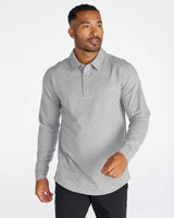 Drop-Cut Long Sleeve: LUX Polo