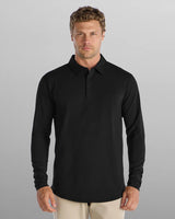 Drop-Cut Long Sleeve: LUX Polo