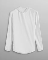 Hooded Drop-Cut Long Sleeve